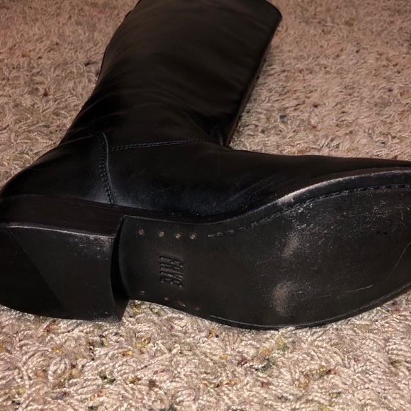 Frye Melissa Button Back Zip Leather Boots Size 6 - Picture 11 of 12
